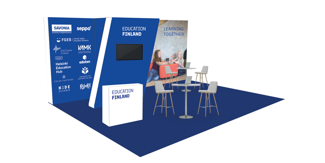 Picture of EF stand at BETT 2023